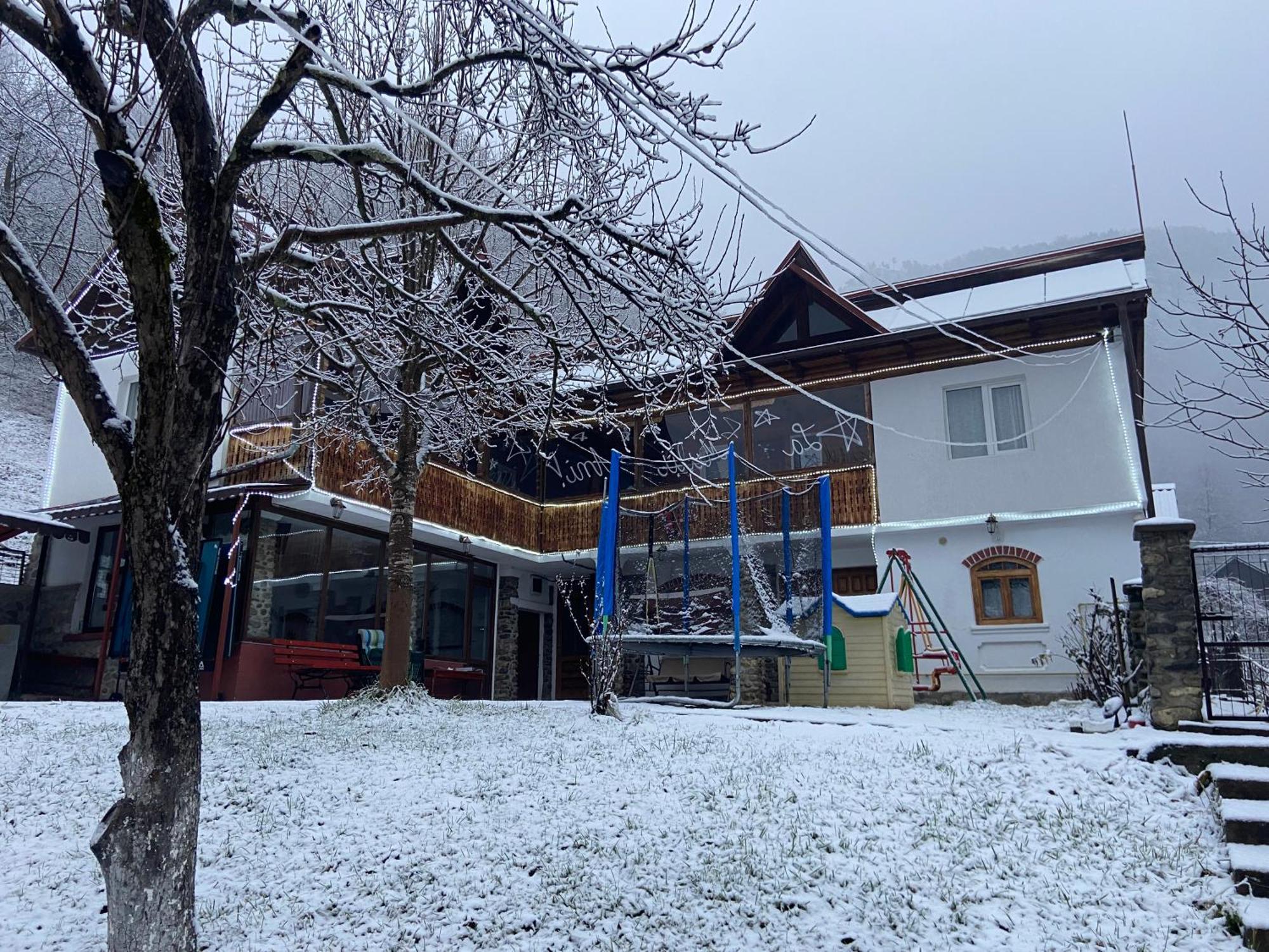 Casa Colt De Rai Villa Brezoi Exteriör bild